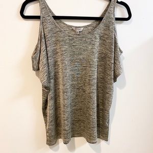 Buffalo cold shoulder top